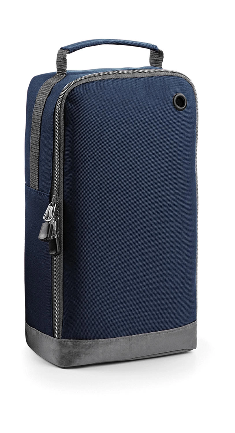 Sports Shoe/Accessory Bag zum Besticken und Bedrucken in der Farbe French Navy mit Ihren Logo, Schriftzug oder Motiv.