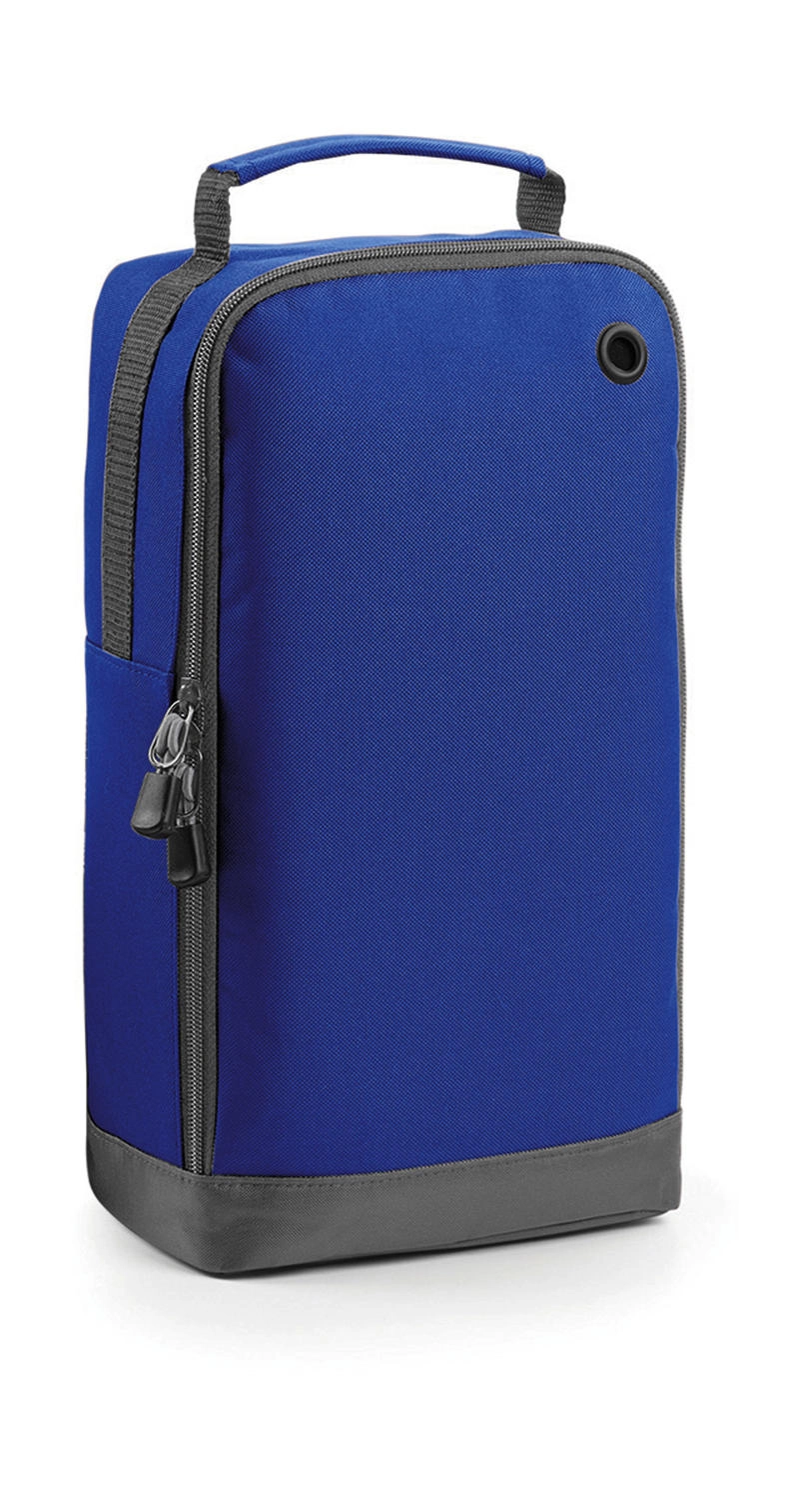 Sports Shoe/Accessory Bag zum Besticken und Bedrucken in der Farbe Bright Royal mit Ihren Logo, Schriftzug oder Motiv.