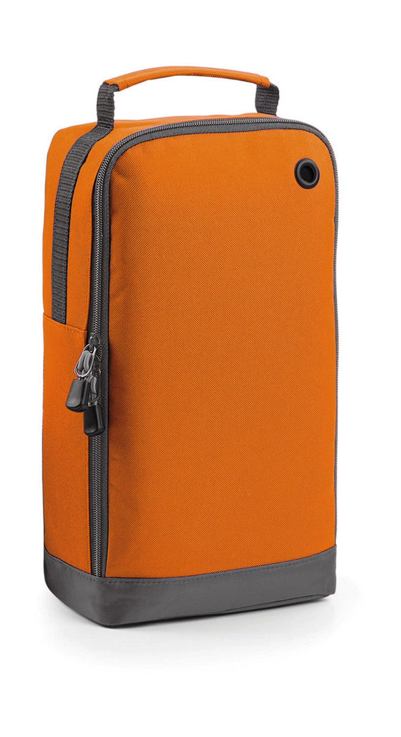 Sports Shoe/Accessory Bag zum Besticken und Bedrucken in der Farbe Orange mit Ihren Logo, Schriftzug oder Motiv.