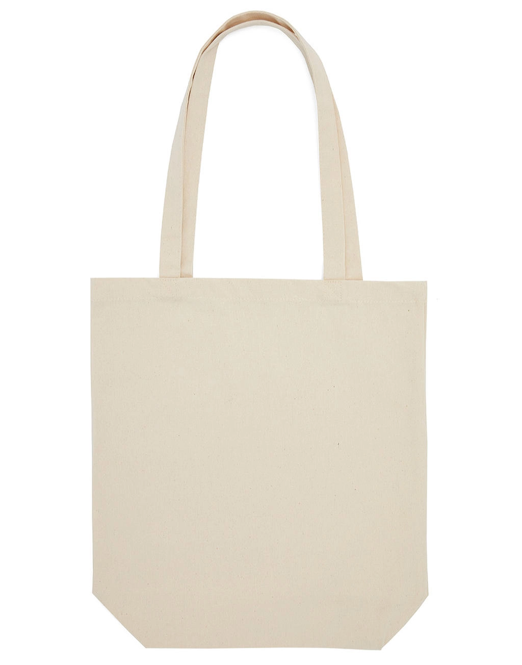 Baby Canvas Cotton Bag LH with Gusset zum Besticken und Bedrucken in der Farbe Natural mit Ihren Logo, Schriftzug oder Motiv.