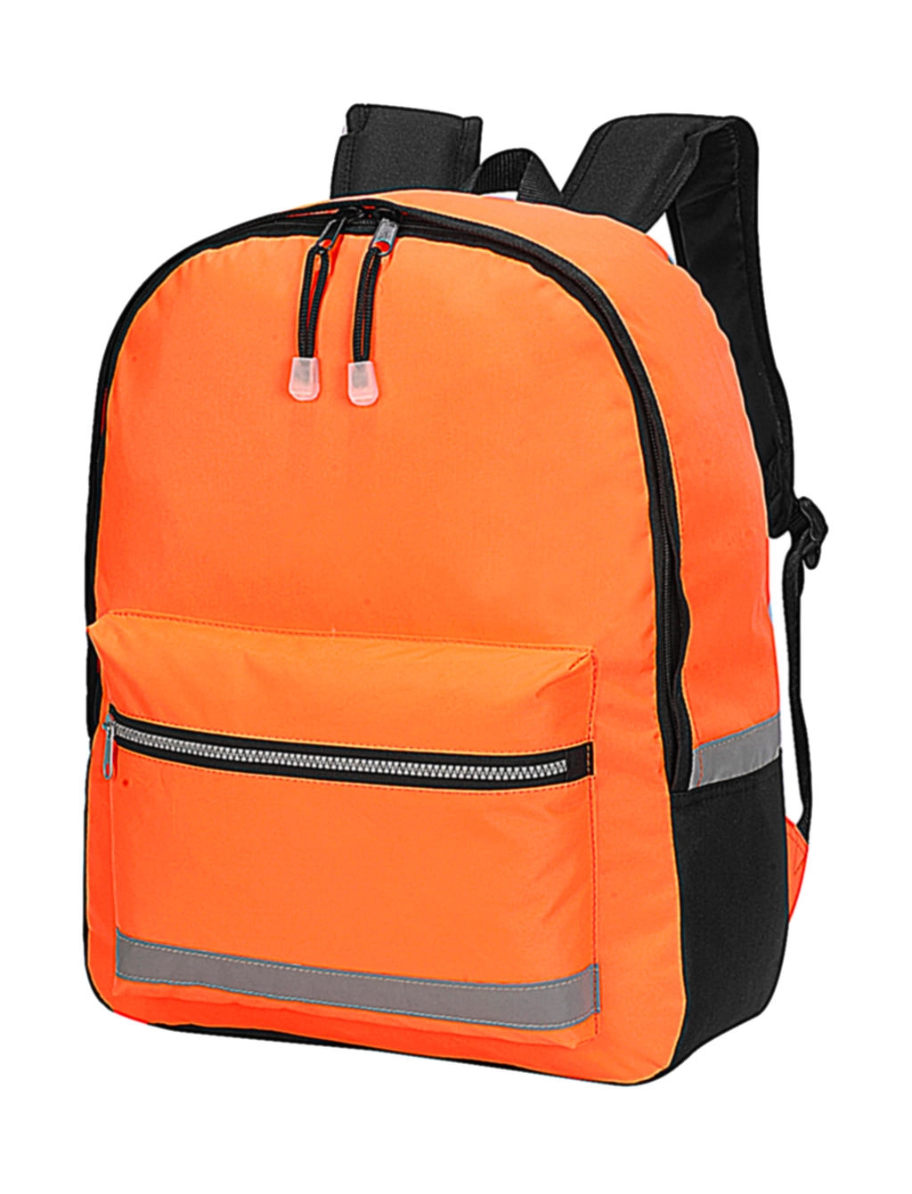 Gatwick Hi-Vis Backpack zum Besticken und Bedrucken in der Farbe Hi-Vis Orange mit Ihren Logo, Schriftzug oder Motiv.
