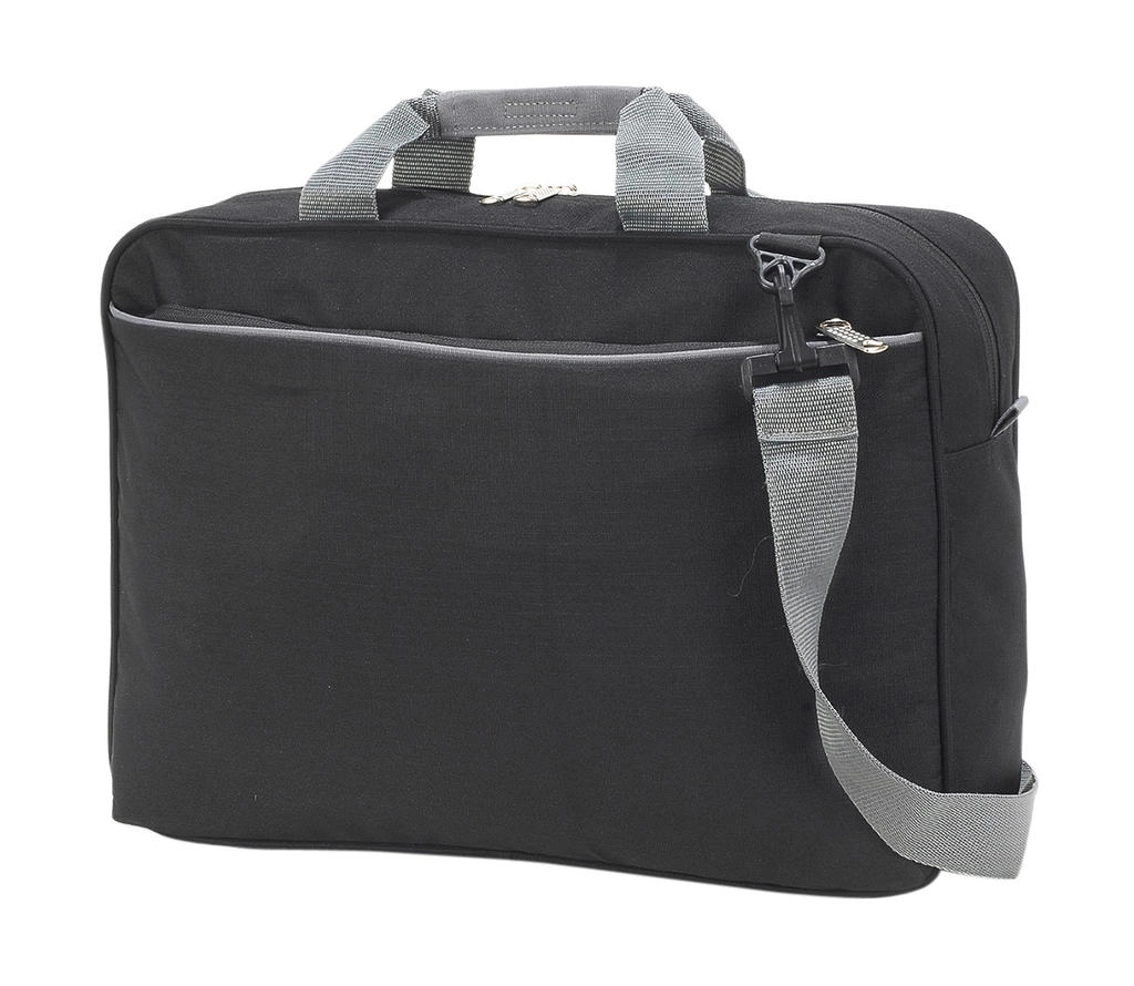 Kansas Conference Bag zum Besticken und Bedrucken in der Farbe Black mit Ihren Logo, Schriftzug oder Motiv.