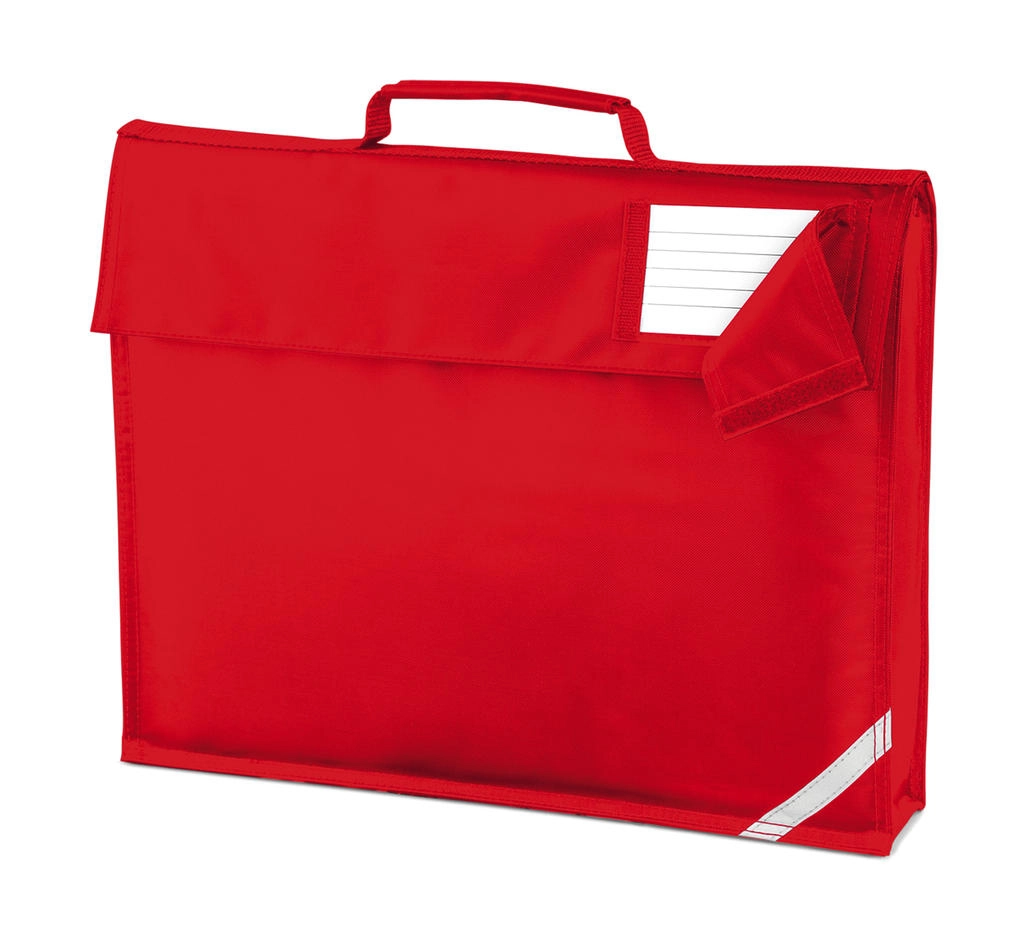 Junior Book Bag zum Besticken und Bedrucken in der Farbe Red mit Ihren Logo, Schriftzug oder Motiv.