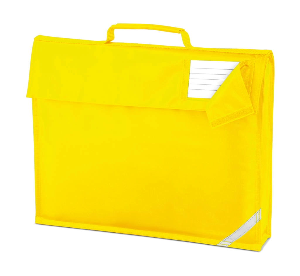 Junior Book Bag zum Besticken und Bedrucken in der Farbe Yellow mit Ihren Logo, Schriftzug oder Motiv.