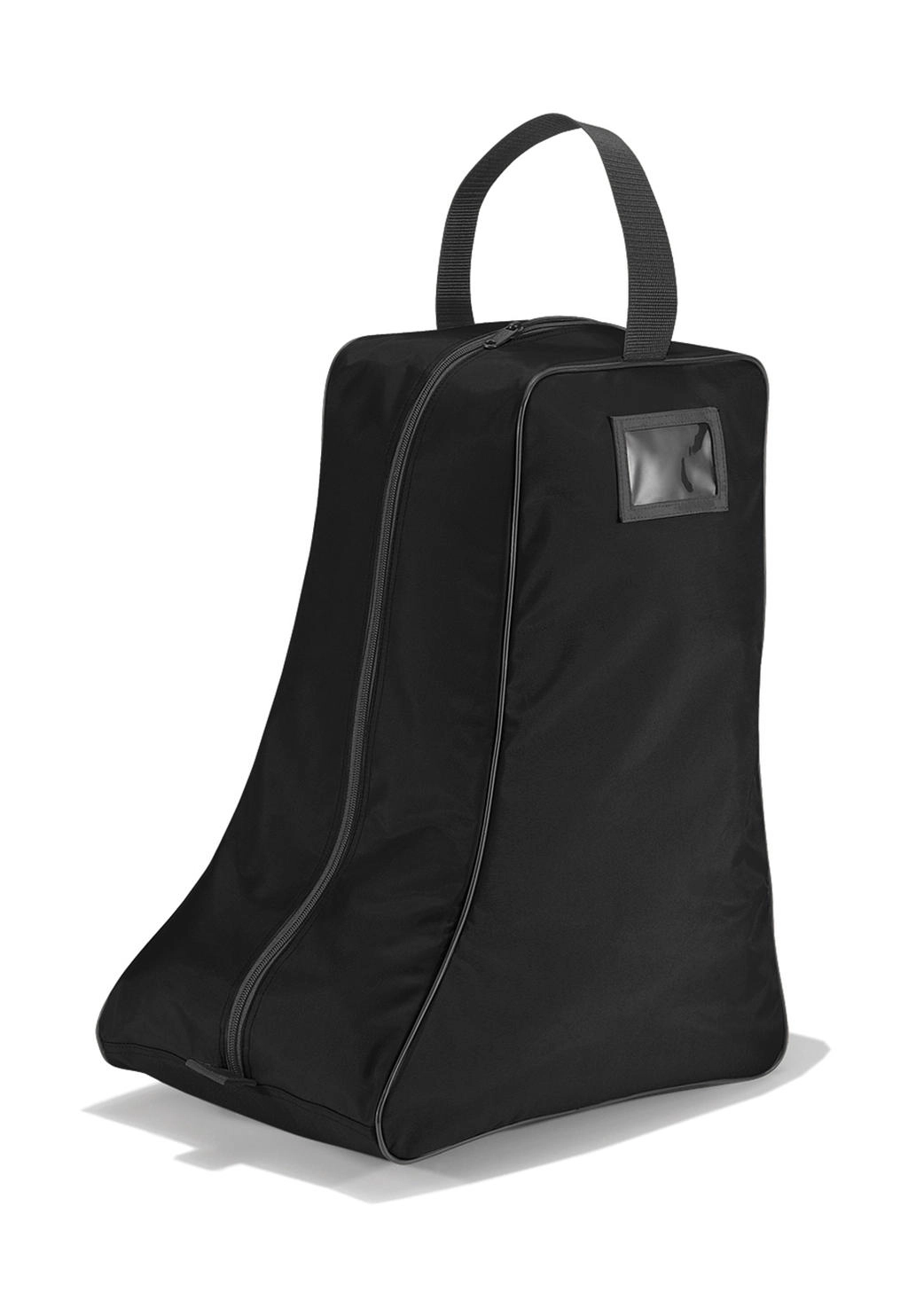 Boots Bag zum Besticken und Bedrucken in der Farbe Black/Graphite Grey mit Ihren Logo, Schriftzug oder Motiv.