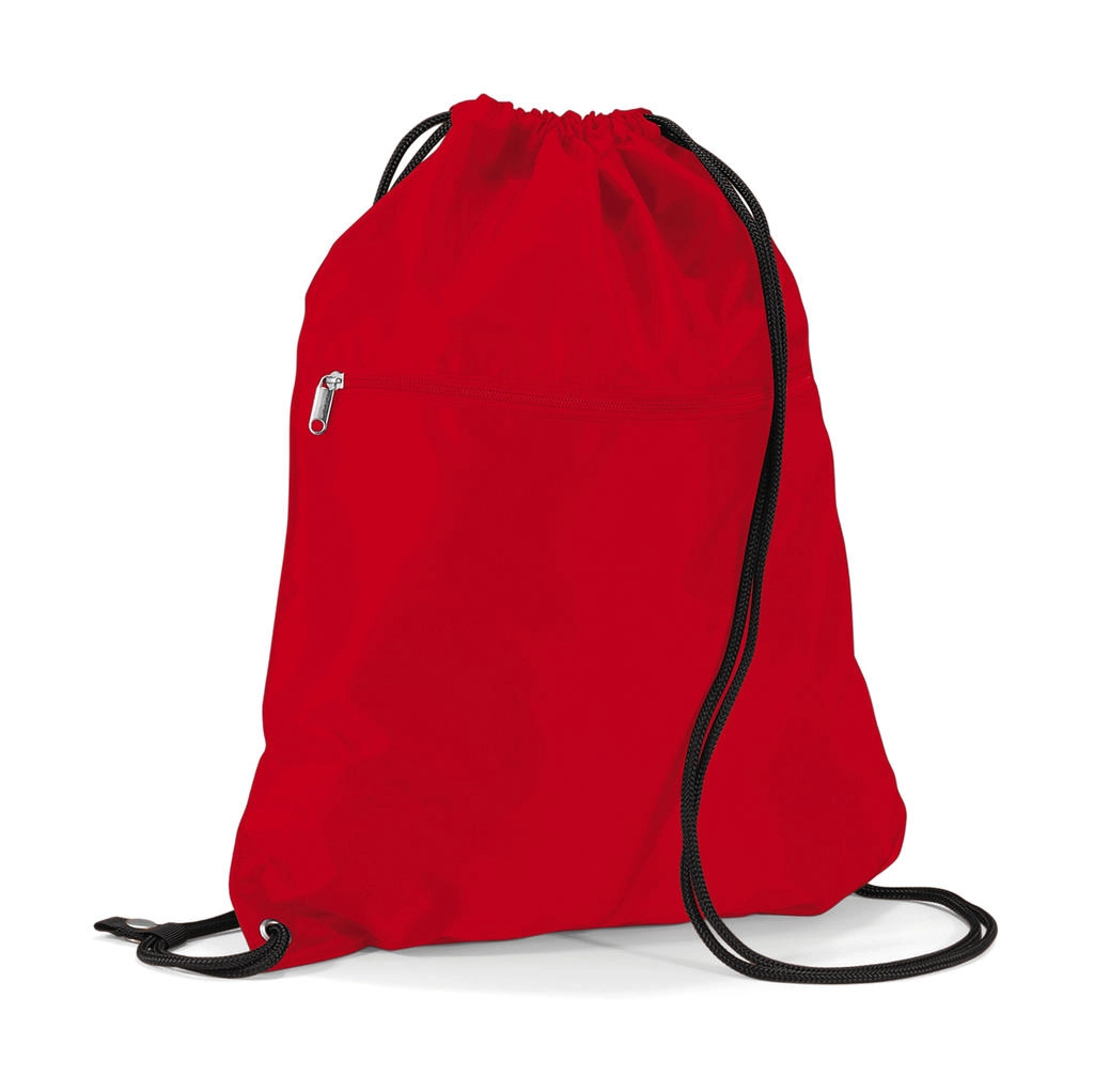 Premium Gymsac zum Besticken und Bedrucken in der Farbe Red mit Ihren Logo, Schriftzug oder Motiv.