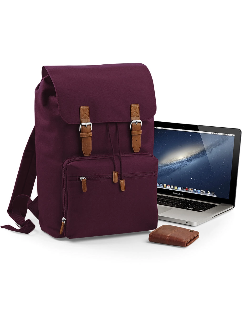 Vintage Laptop Backpack zum Besticken und Bedrucken mit Ihren Logo, Schriftzug oder Motiv.