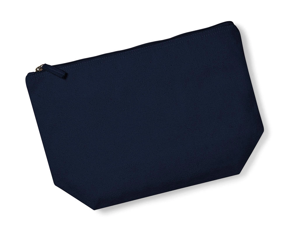 EarthAware™ Organic Accessory Bag zum Besticken und Bedrucken in der Farbe French Navy mit Ihren Logo, Schriftzug oder Motiv.