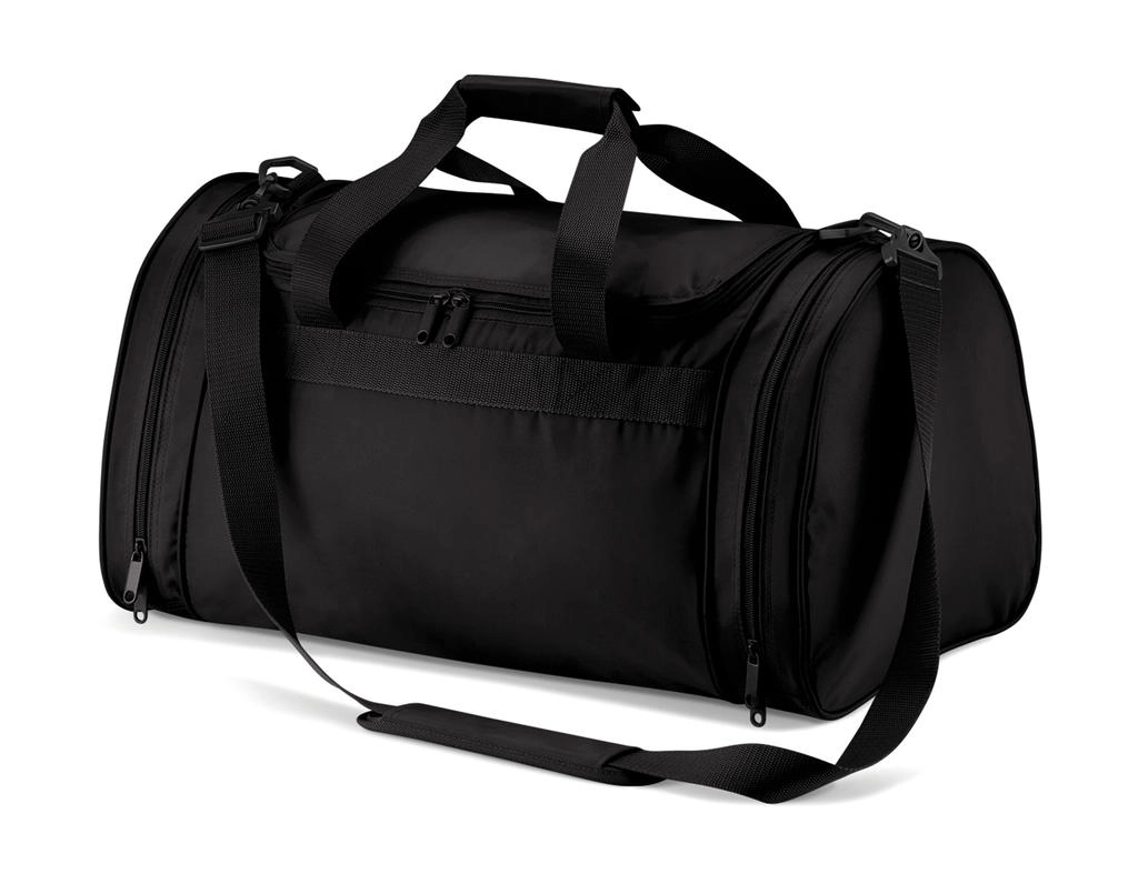 Sports Bag zum Besticken und Bedrucken in der Farbe Black mit Ihren Logo, Schriftzug oder Motiv.