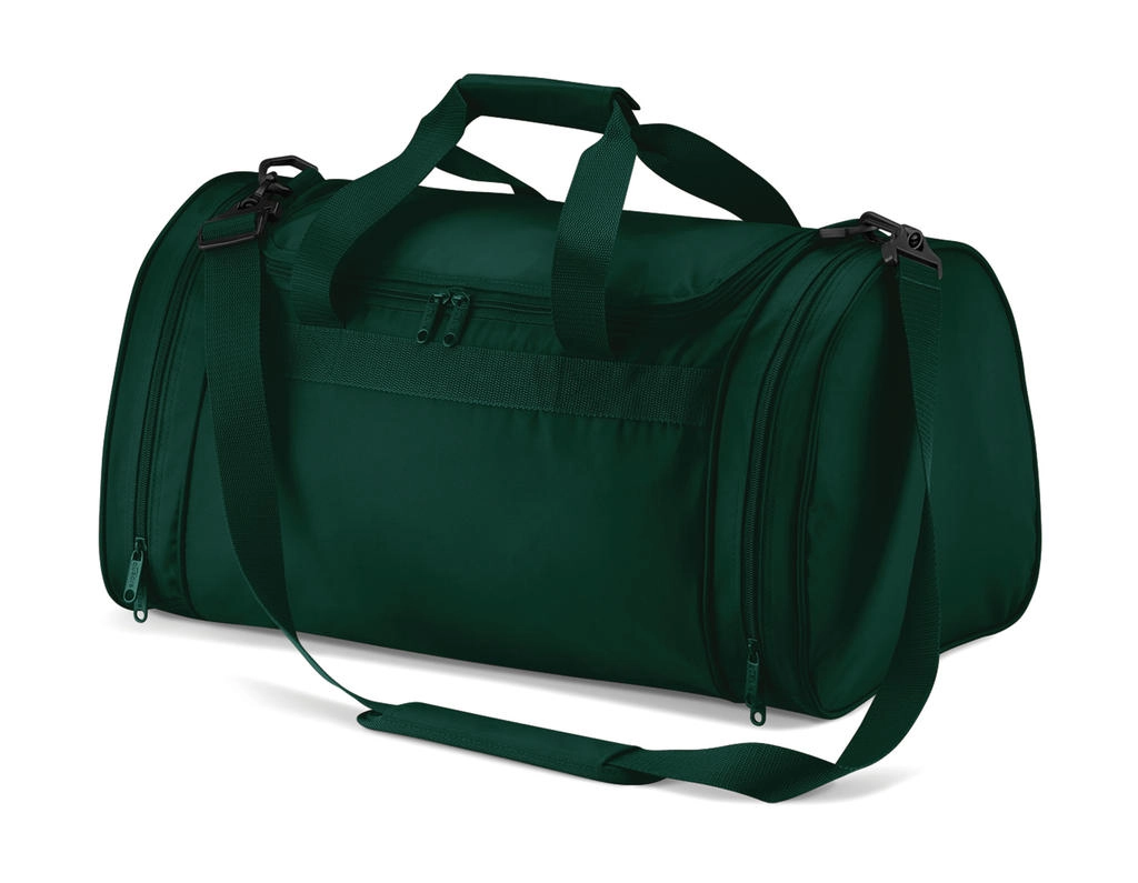 Sports Bag zum Besticken und Bedrucken in der Farbe Bottle Green mit Ihren Logo, Schriftzug oder Motiv.