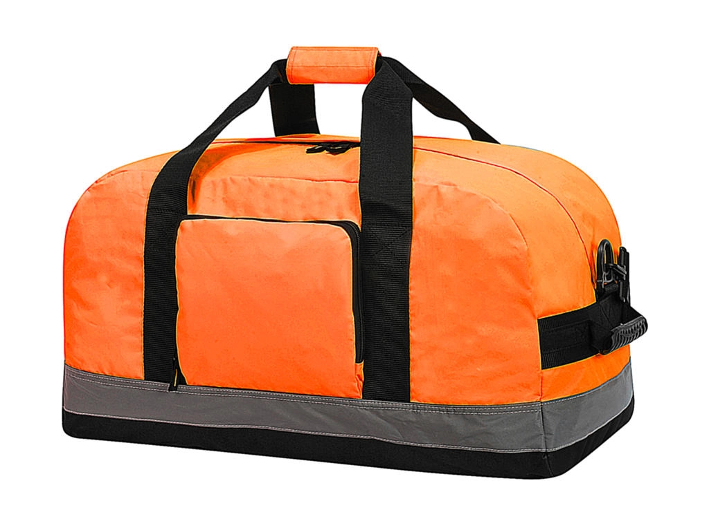 Seattle Essential Hi-Vis Work Bag zum Besticken und Bedrucken in der Farbe Hi-Vis Orange/Black mit Ihren Logo, Schriftzug oder Motiv.