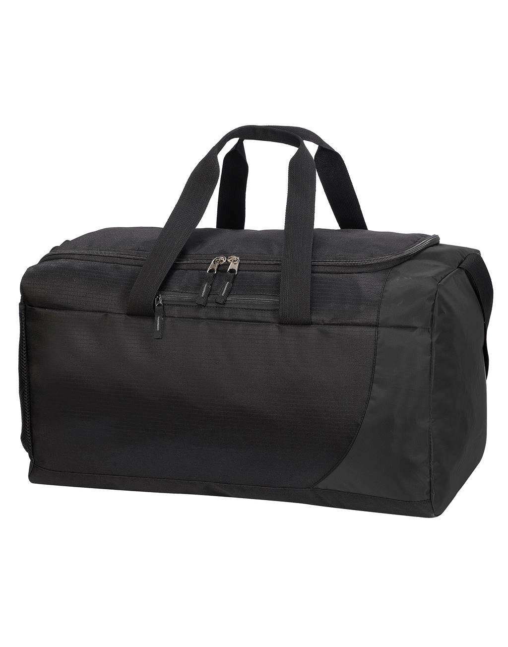 Naxos Sports Kit Bag zum Besticken und Bedrucken in der Farbe Black/Charcoal mit Ihren Logo, Schriftzug oder Motiv.