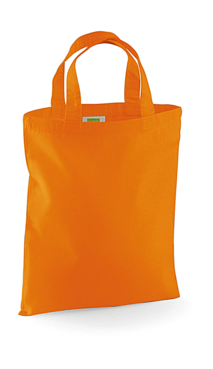 Mini Bag for Life zum Besticken und Bedrucken in der Farbe Orange mit Ihren Logo, Schriftzug oder Motiv.