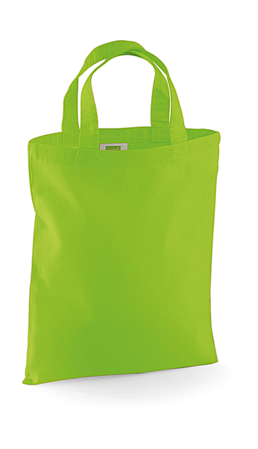 Mini Bag for Life zum Besticken und Bedrucken in der Farbe Lime Green mit Ihren Logo, Schriftzug oder Motiv.