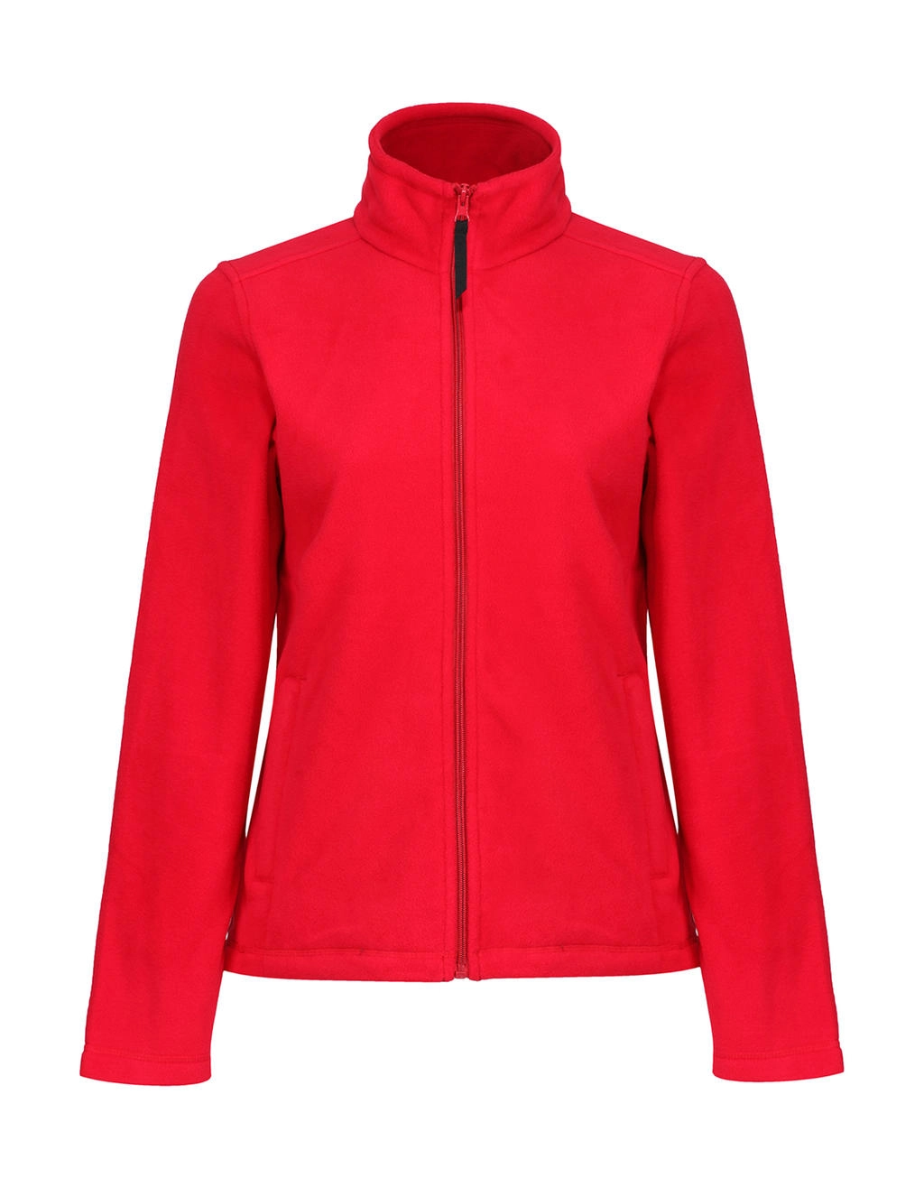 Women`s Micro Full Zip Fleece zum Besticken und Bedrucken in der Farbe Classic Red mit Ihren Logo, Schriftzug oder Motiv.