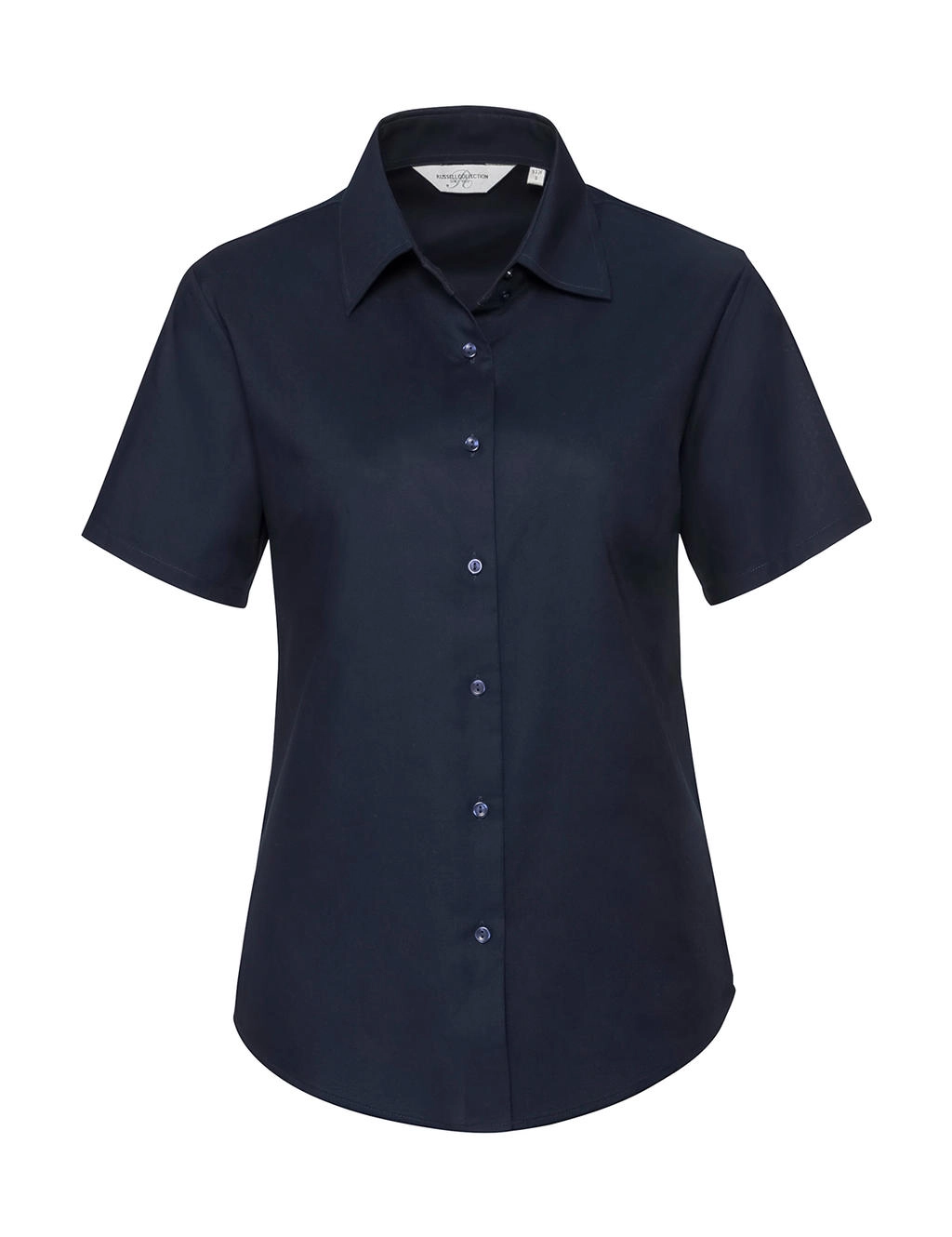 Ladies` Classic Oxford Shirt zum Besticken und Bedrucken in der Farbe Bright Navy mit Ihren Logo, Schriftzug oder Motiv.