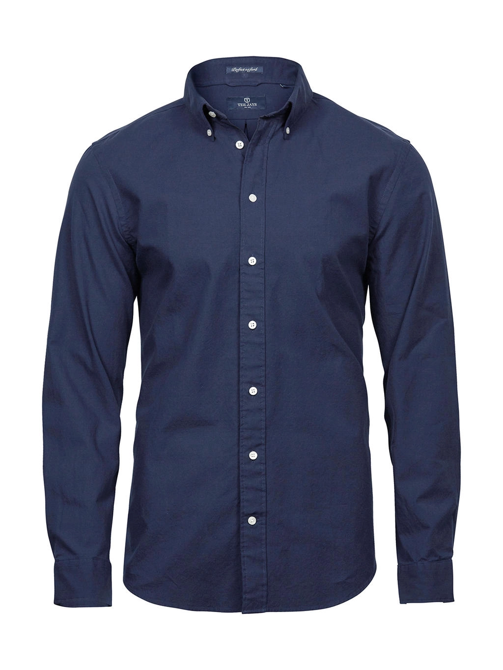 Perfect Oxford Shirt zum Besticken und Bedrucken in der Farbe Navy mit Ihren Logo, Schriftzug oder Motiv.