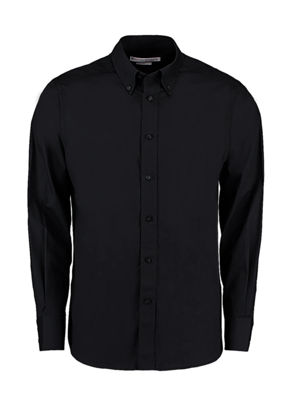 Tailored Fit City Shirt zum Besticken und Bedrucken in der Farbe Black mit Ihren Logo, Schriftzug oder Motiv.