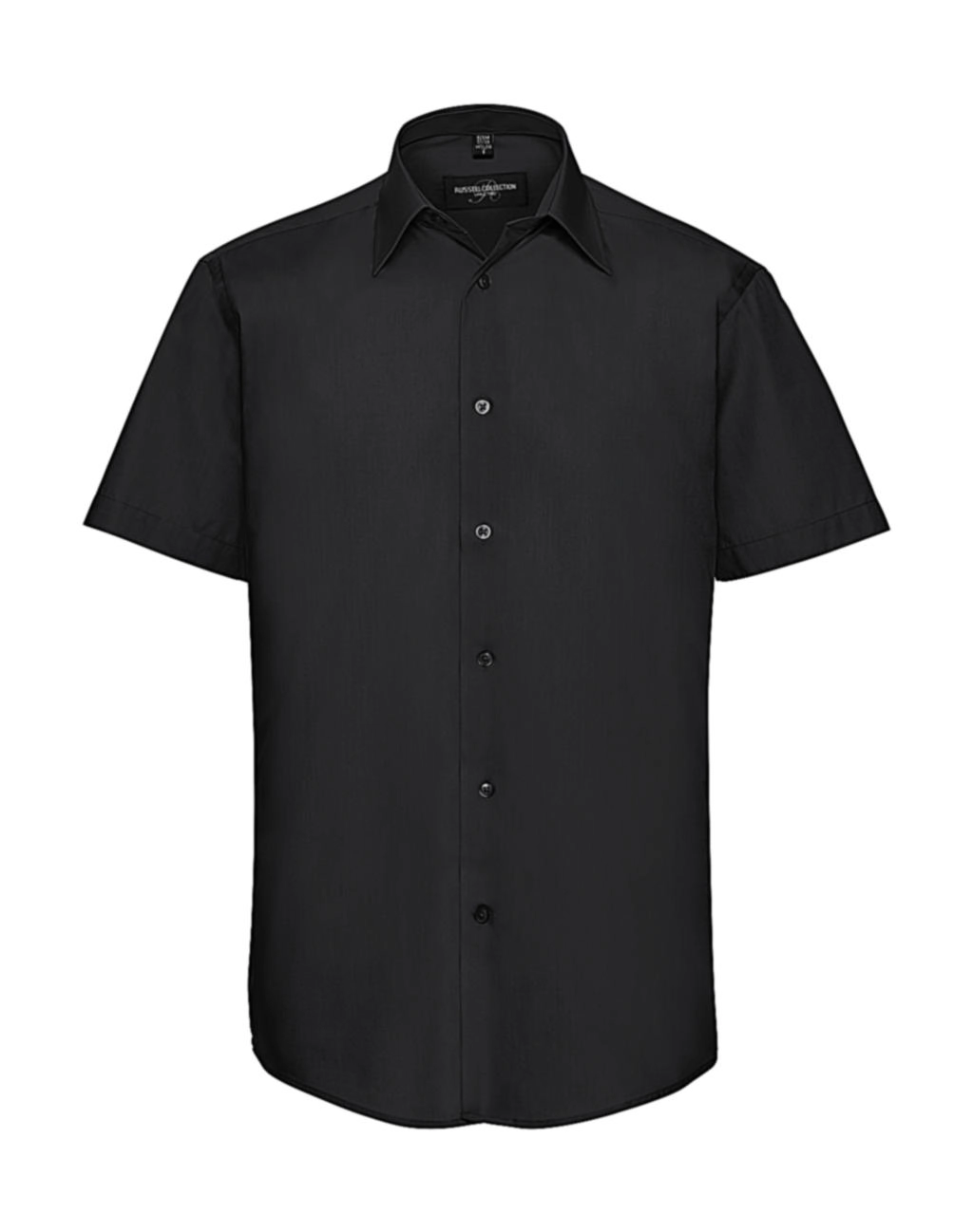 Tailored Poplin Shirt zum Besticken und Bedrucken in der Farbe Black mit Ihren Logo, Schriftzug oder Motiv.