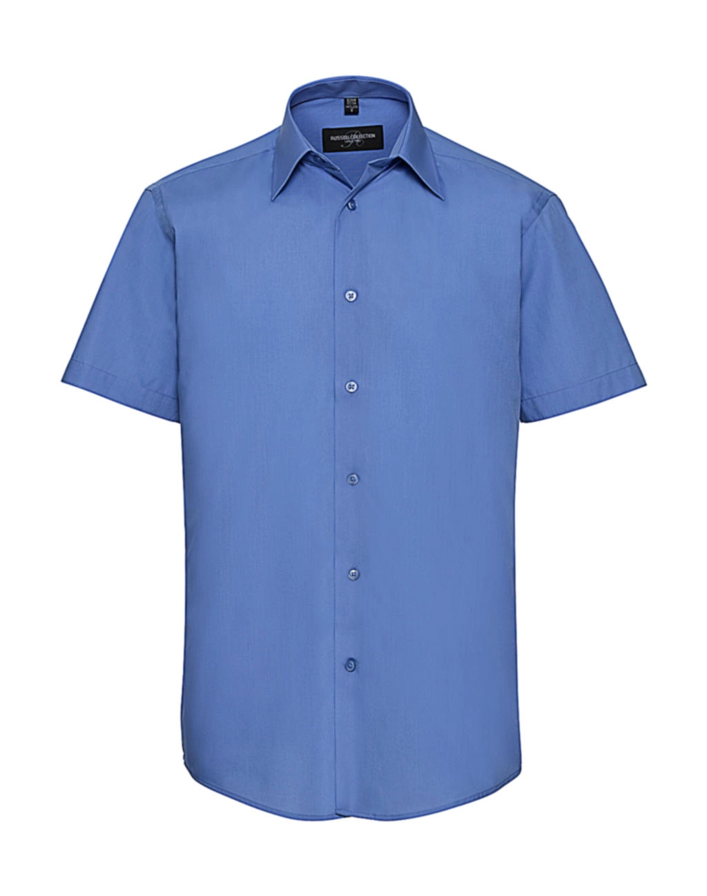 Tailored Poplin Shirt zum Besticken und Bedrucken in der Farbe Corporate Blue mit Ihren Logo, Schriftzug oder Motiv.