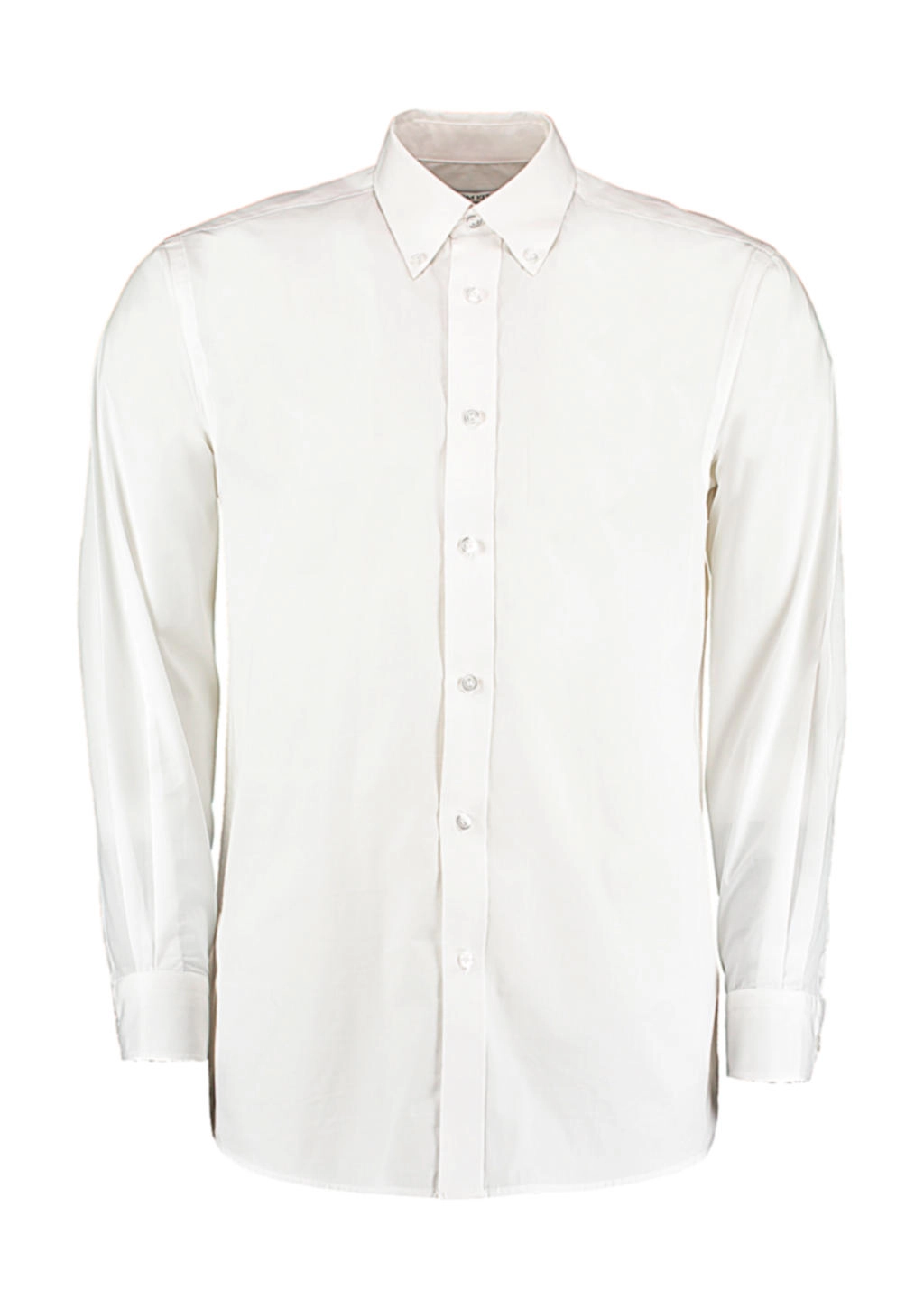 Tailored Fit Business Shirt zum Besticken und Bedrucken in der Farbe White mit Ihren Logo, Schriftzug oder Motiv.