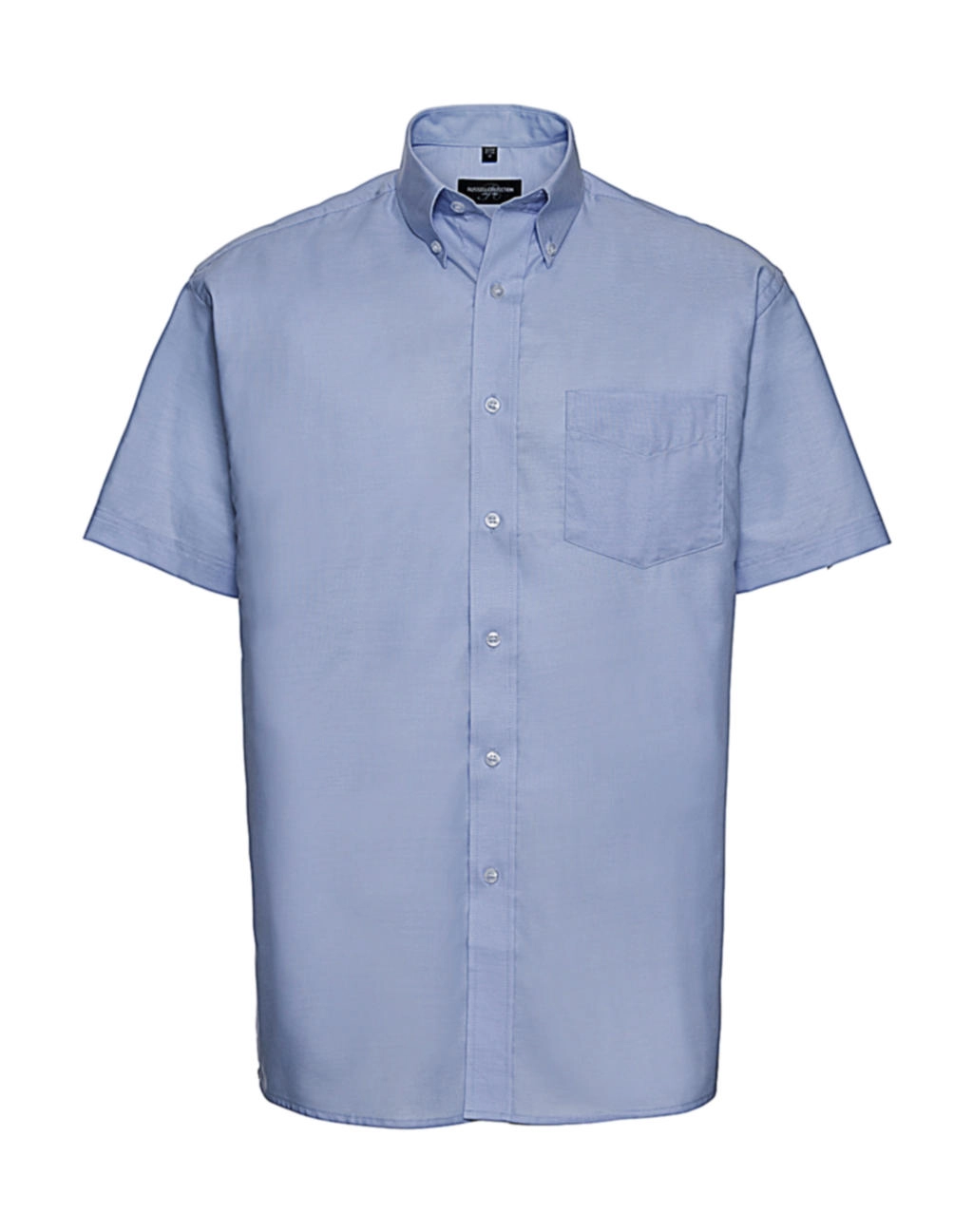 Oxford Shirt zum Besticken und Bedrucken in der Farbe Oxford Blue mit Ihren Logo, Schriftzug oder Motiv.
