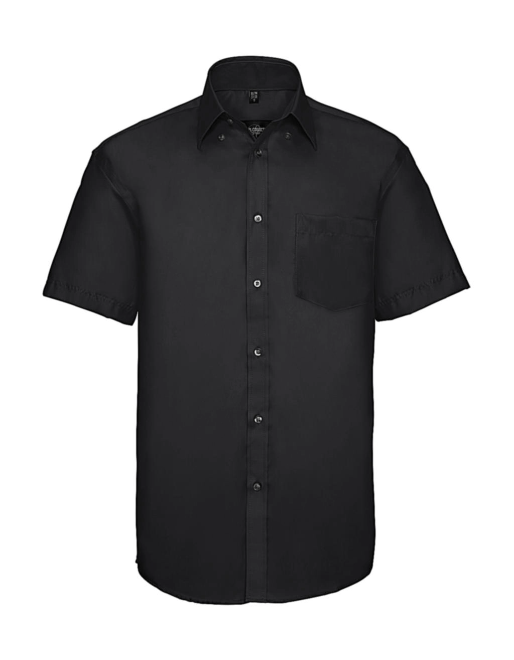 Men`s Ultimate Non-iron Shirt zum Besticken und Bedrucken in der Farbe Black mit Ihren Logo, Schriftzug oder Motiv.