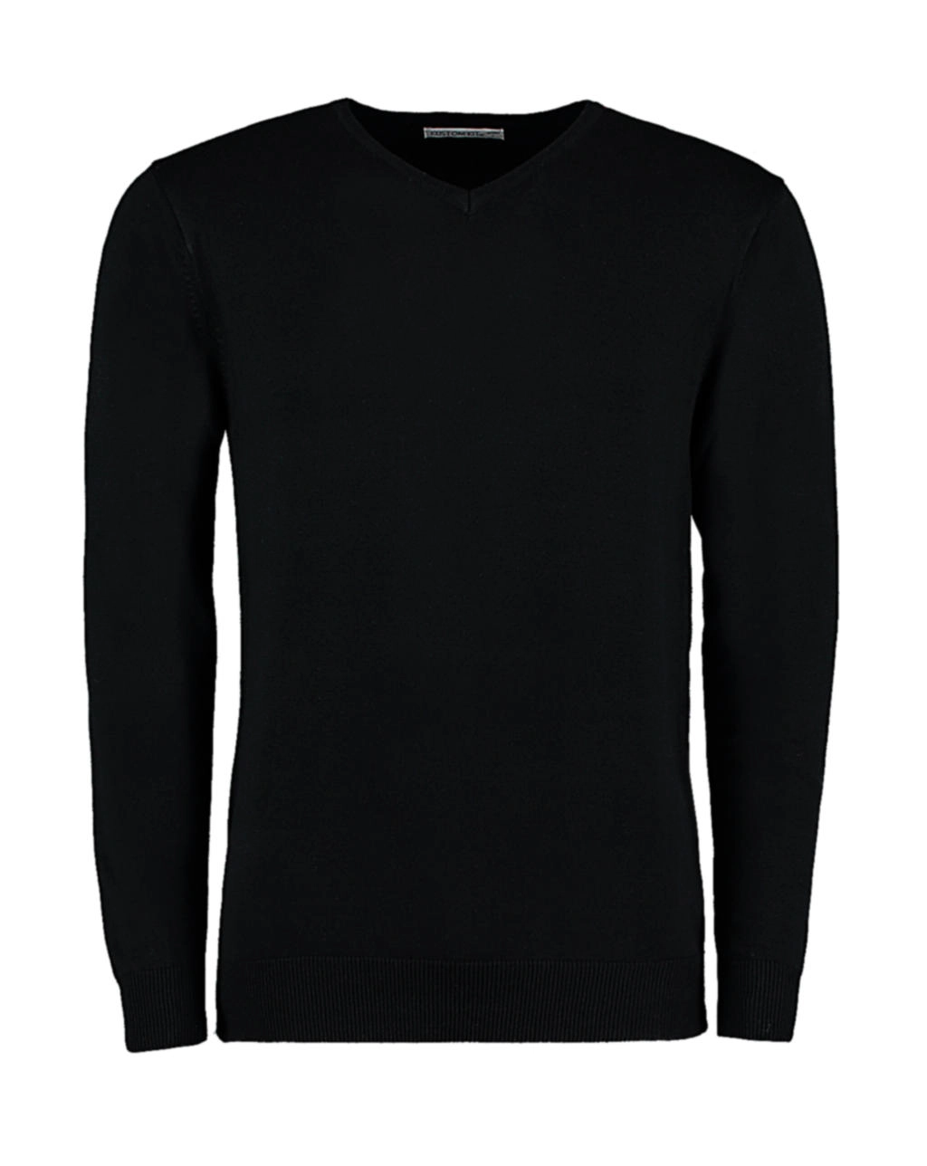 Classic Fit Arundel V Neck Sweater zum Besticken und Bedrucken in der Farbe Black mit Ihren Logo, Schriftzug oder Motiv.