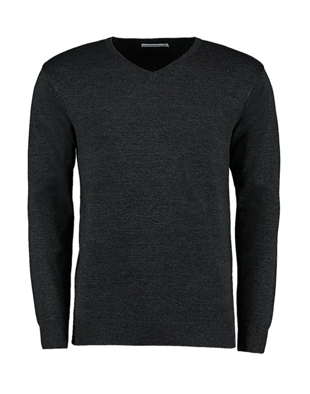 Classic Fit Arundel V Neck Sweater zum Besticken und Bedrucken in der Farbe Graphite mit Ihren Logo, Schriftzug oder Motiv.