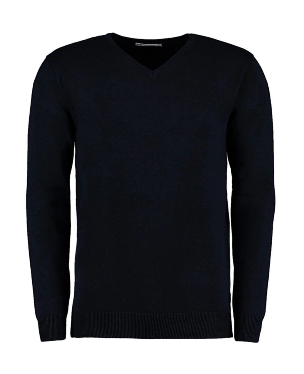 Classic Fit Arundel V Neck Sweater zum Besticken und Bedrucken in der Farbe Navy mit Ihren Logo, Schriftzug oder Motiv.
