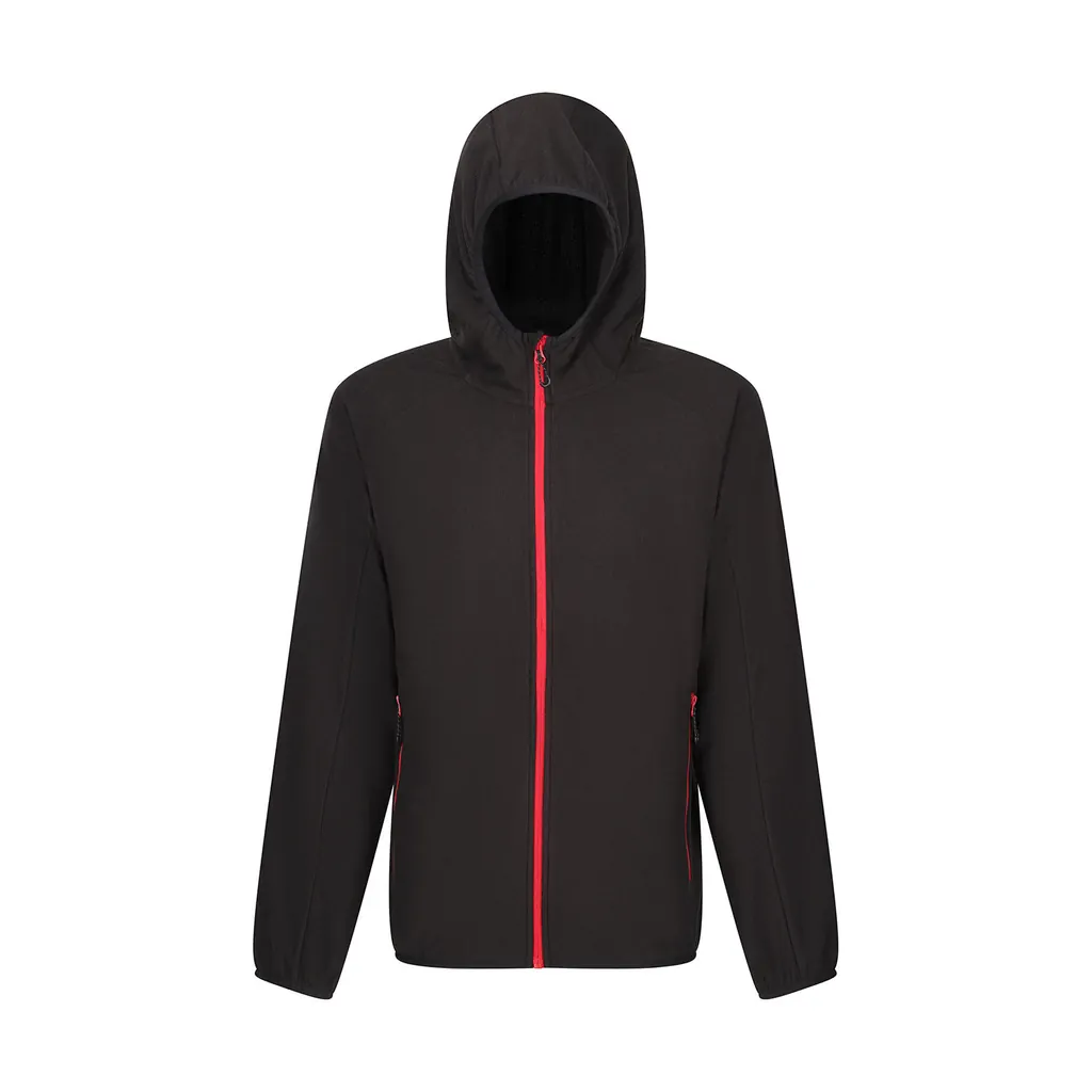 Navigate Full Zip Fleece zum Besticken und Bedrucken in der Farbe Black/Classic Red mit Ihren Logo, Schriftzug oder Motiv.