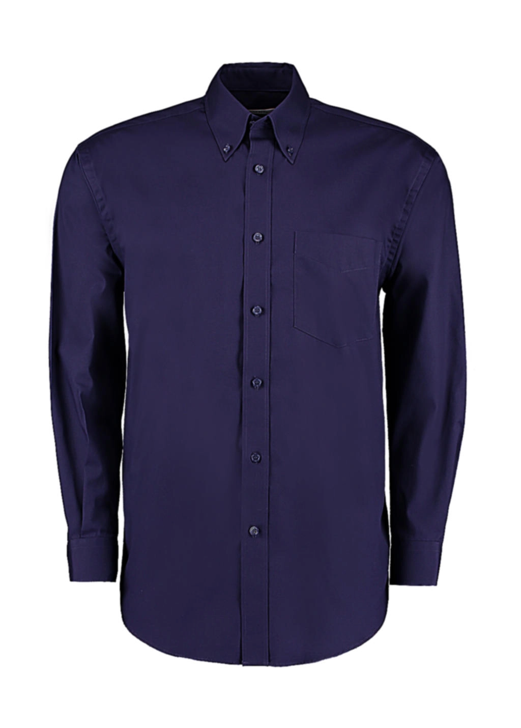 Classic Fit Premium Oxford Shirt zum Besticken und Bedrucken in der Farbe Midnight Navy mit Ihren Logo, Schriftzug oder Motiv.