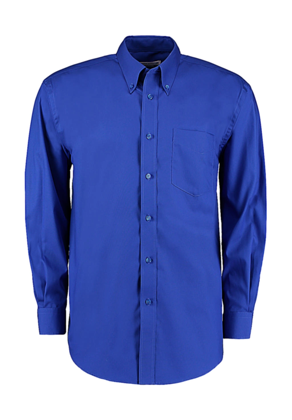 Classic Fit Premium Oxford Shirt zum Besticken und Bedrucken in der Farbe Royal mit Ihren Logo, Schriftzug oder Motiv.