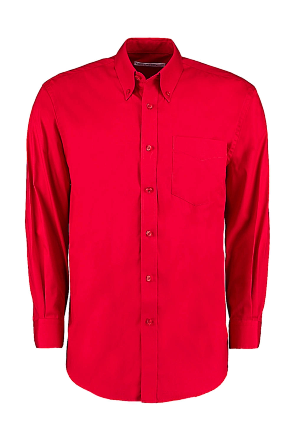 Classic Fit Premium Oxford Shirt zum Besticken und Bedrucken in der Farbe Red mit Ihren Logo, Schriftzug oder Motiv.