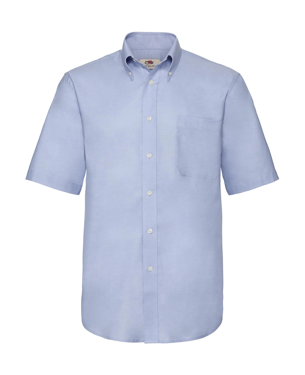 Oxford Shirt zum Besticken und Bedrucken in der Farbe Oxford Blue mit Ihren Logo, Schriftzug oder Motiv.