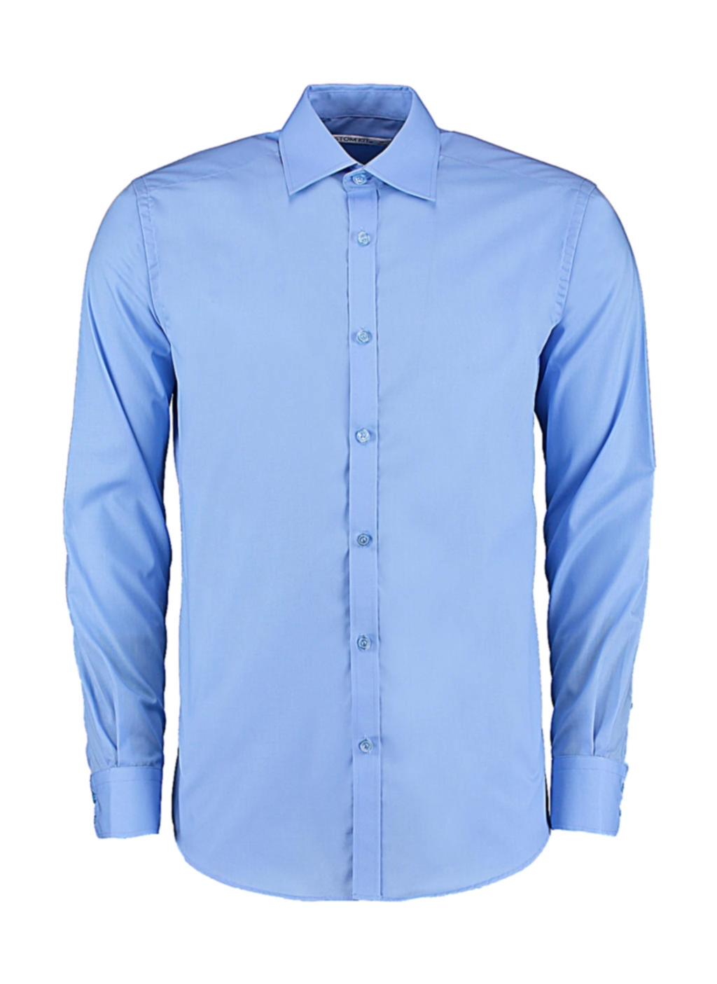 Slim Fit Business Shirt LS zum Besticken und Bedrucken in der Farbe Light Blue mit Ihren Logo, Schriftzug oder Motiv.