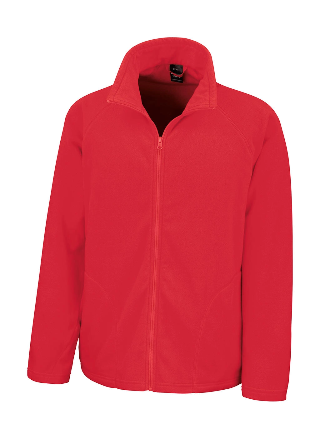 Microfleece Jacket zum Besticken und Bedrucken in der Farbe Red mit Ihren Logo, Schriftzug oder Motiv.