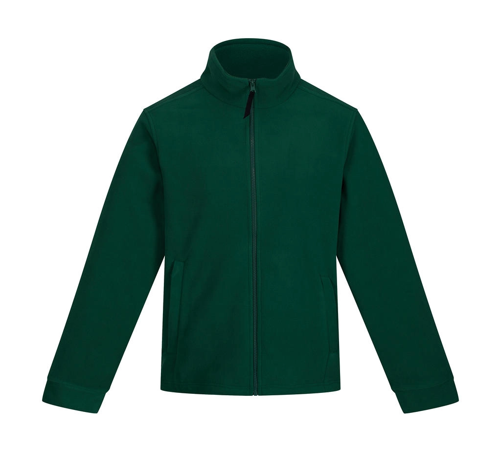 Classic Fleece Jacket zum Besticken und Bedrucken in der Farbe Bottle Green mit Ihren Logo, Schriftzug oder Motiv.