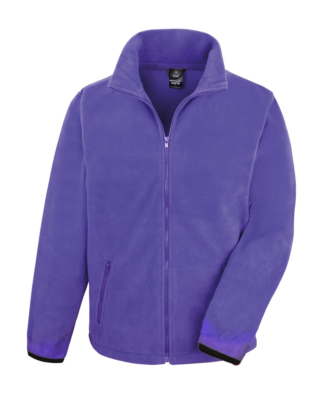 Fashion Fit Outdoor Fleece zum Besticken und Bedrucken in der Farbe Purple mit Ihren Logo, Schriftzug oder Motiv.