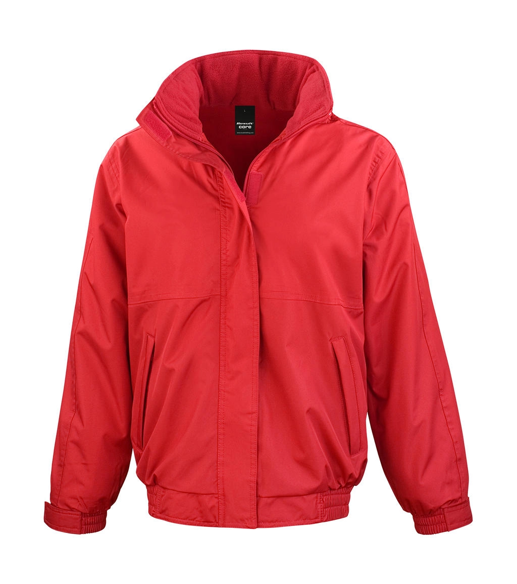 Ladies` Channel Jacket zum Besticken und Bedrucken in der Farbe Red mit Ihren Logo, Schriftzug oder Motiv.