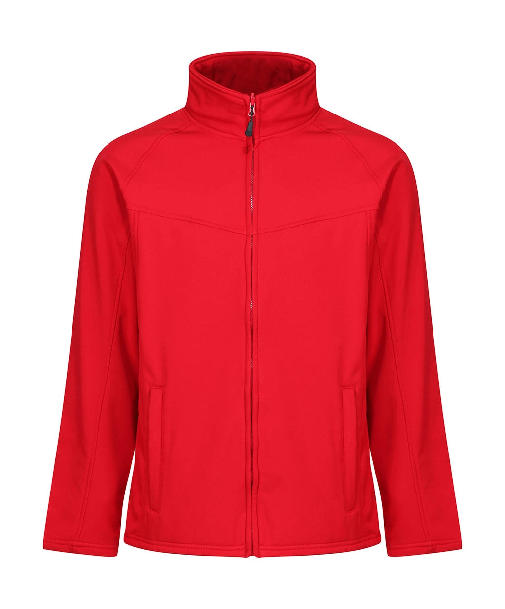 Uproar Softshell Jacket zum Besticken und Bedrucken in der Farbe Classic Red/Seal Grey mit Ihren Logo, Schriftzug oder Motiv.