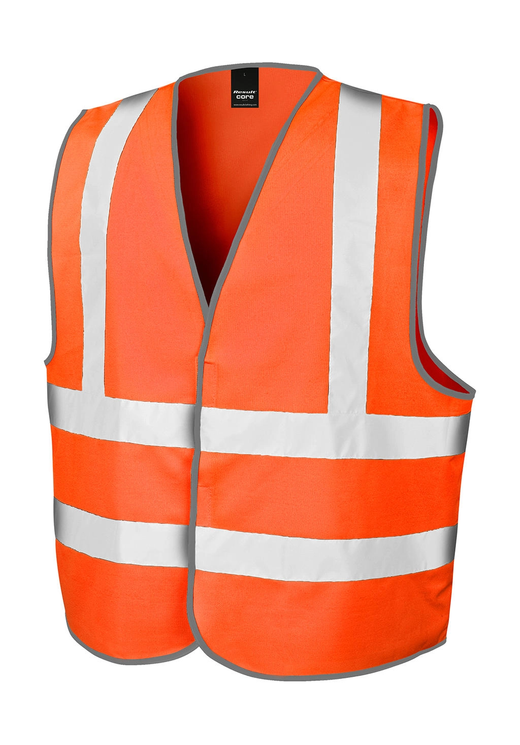 Hi-Vis Motorway Vest zum Besticken und Bedrucken in der Farbe Fluorescent Orange mit Ihren Logo, Schriftzug oder Motiv.