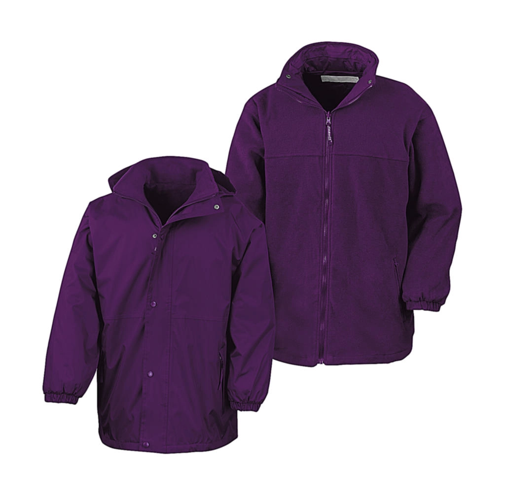 Outbound Reversible Jacket zum Besticken und Bedrucken in der Farbe Purple/Purple mit Ihren Logo, Schriftzug oder Motiv.