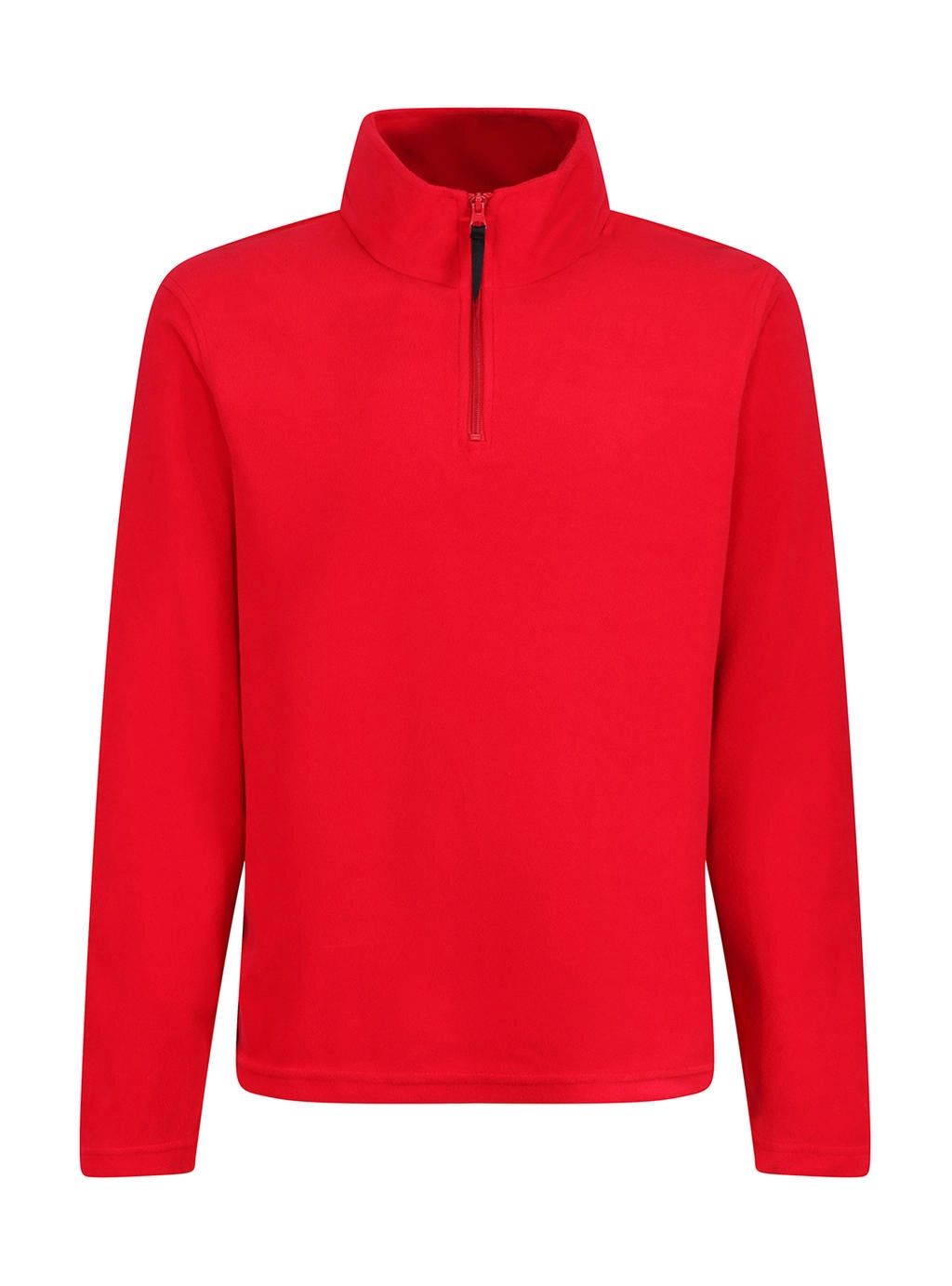 Micro Zip Neck Fleece zum Besticken und Bedrucken in der Farbe Classic Red mit Ihren Logo, Schriftzug oder Motiv.