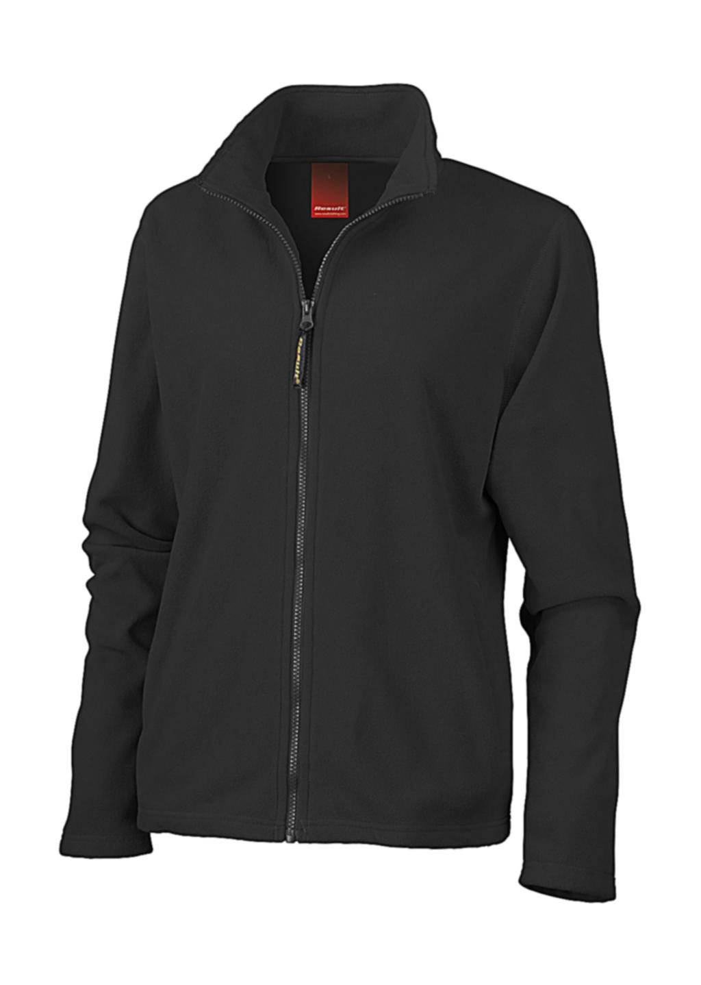 Ladies Horizon High Grade Microfleece Jacket zum Besticken und Bedrucken in der Farbe Black mit Ihren Logo, Schriftzug oder Motiv.
