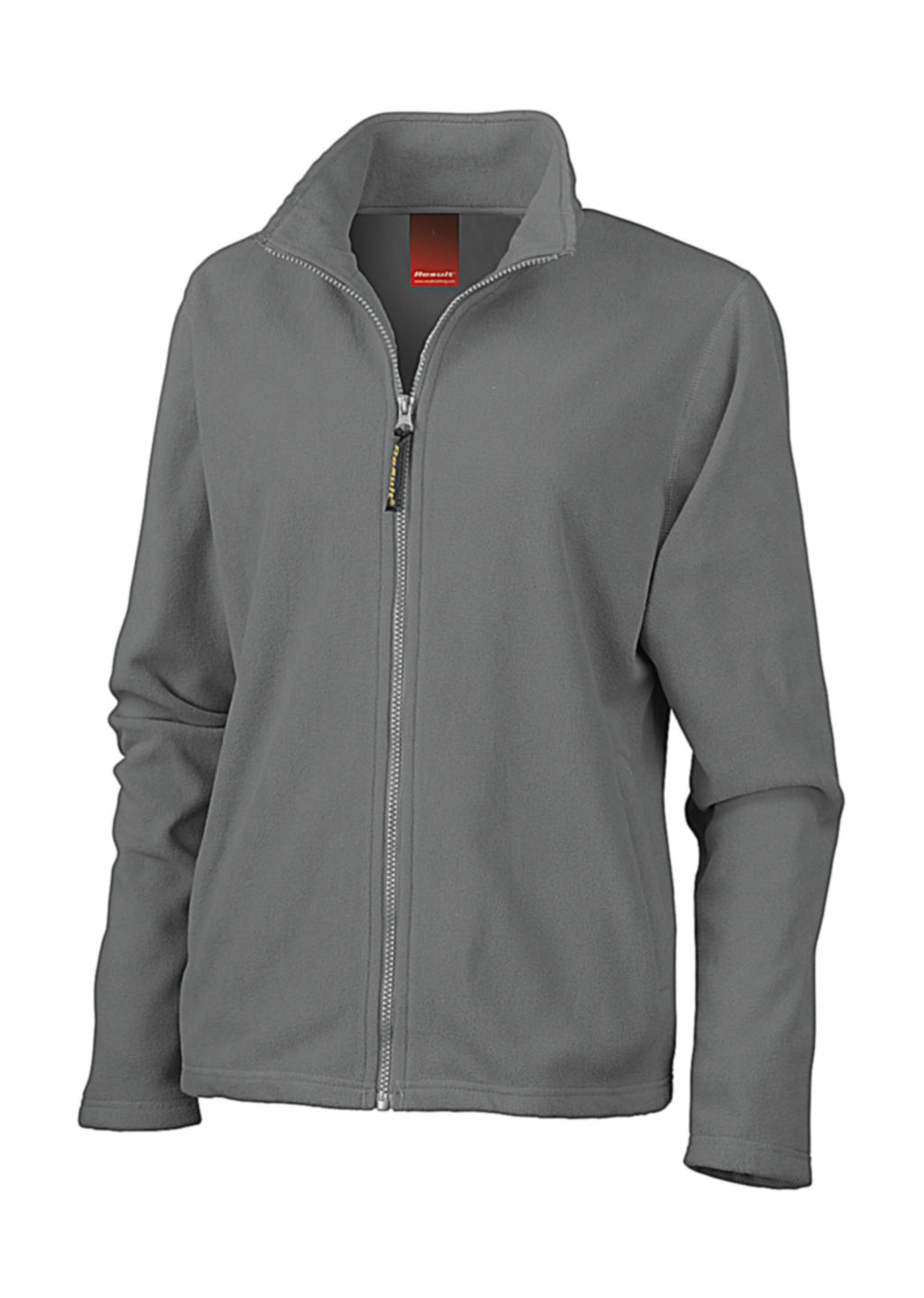 Ladies Horizon High Grade Microfleece Jacket zum Besticken und Bedrucken in der Farbe Dove Grey mit Ihren Logo, Schriftzug oder Motiv.