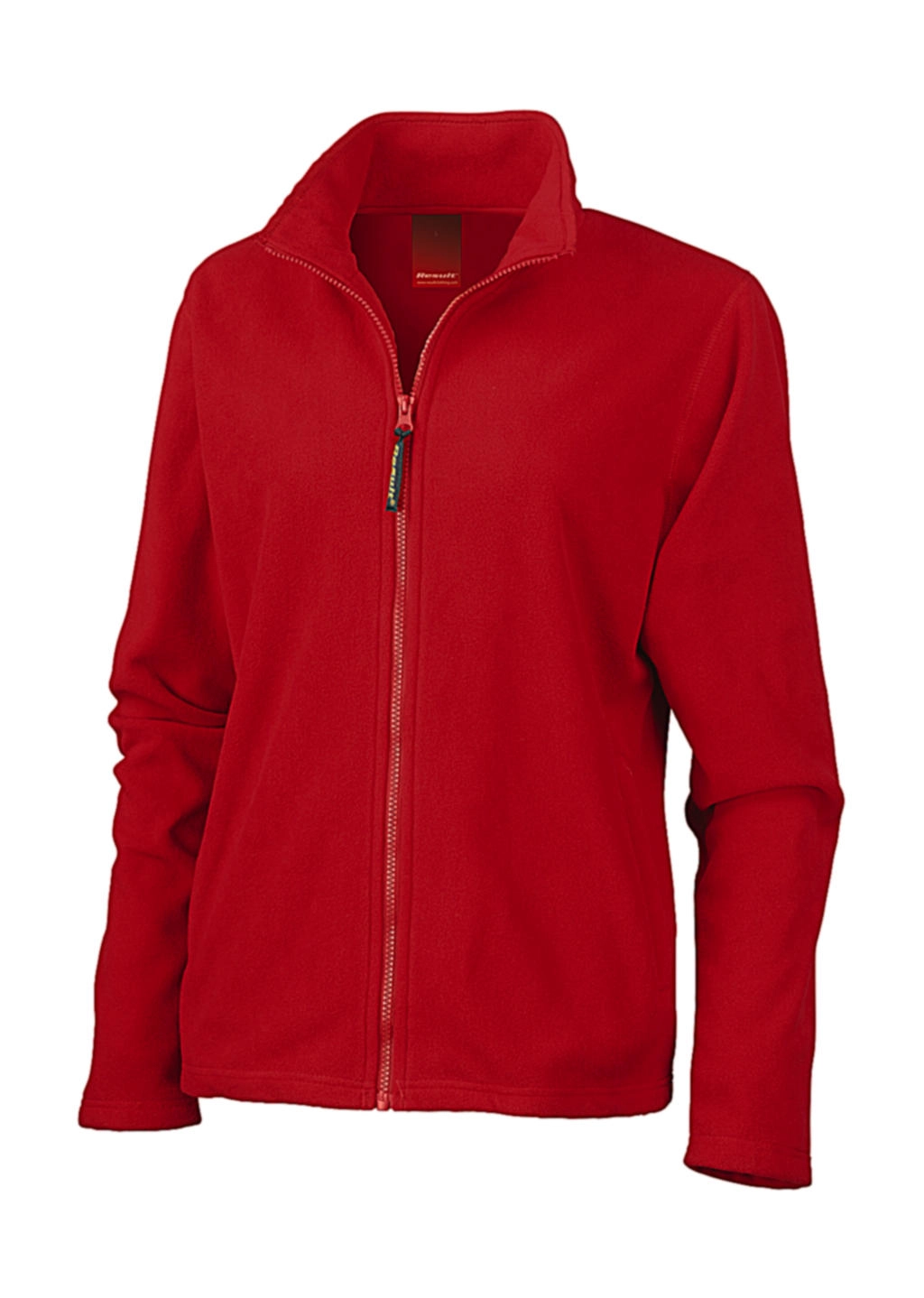 Ladies Horizon High Grade Microfleece Jacket zum Besticken und Bedrucken in der Farbe Cardinal Red mit Ihren Logo, Schriftzug oder Motiv.