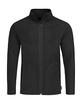 Fleece Jacket zum Besticken und Bedrucken in der Farbe Black Opal mit Ihren Logo, Schriftzug oder Motiv.