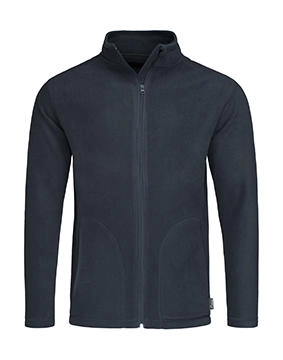 Fleece Jacket zum Besticken und Bedrucken in der Farbe Blue Midnight mit Ihren Logo, Schriftzug oder Motiv.