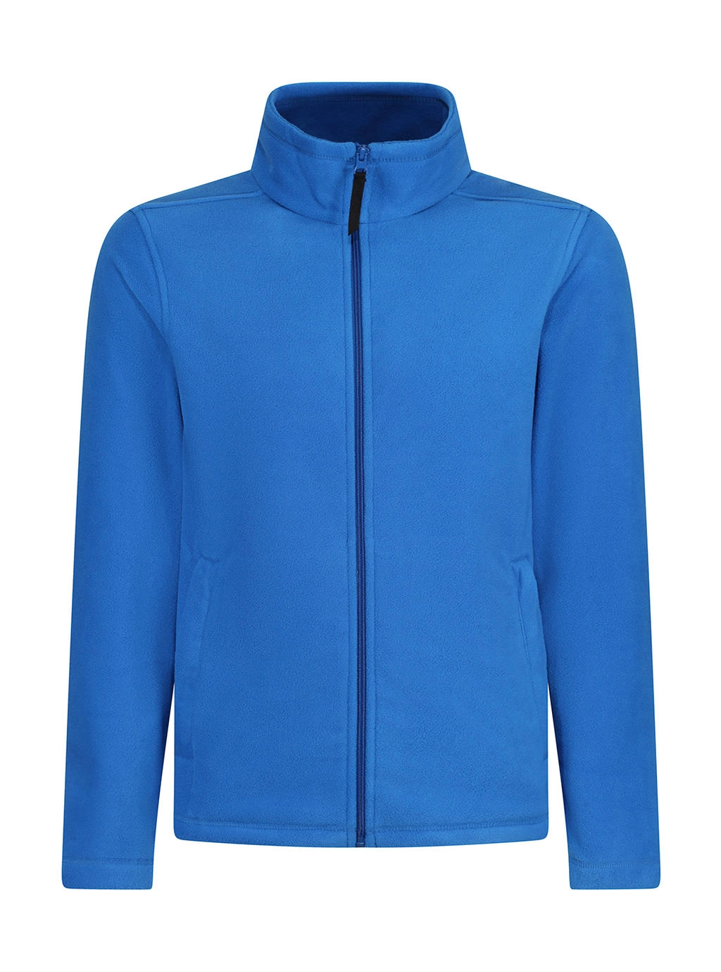 Micro Full Zip Fleece zum Besticken und Bedrucken in der Farbe Oxford Blue mit Ihren Logo, Schriftzug oder Motiv.